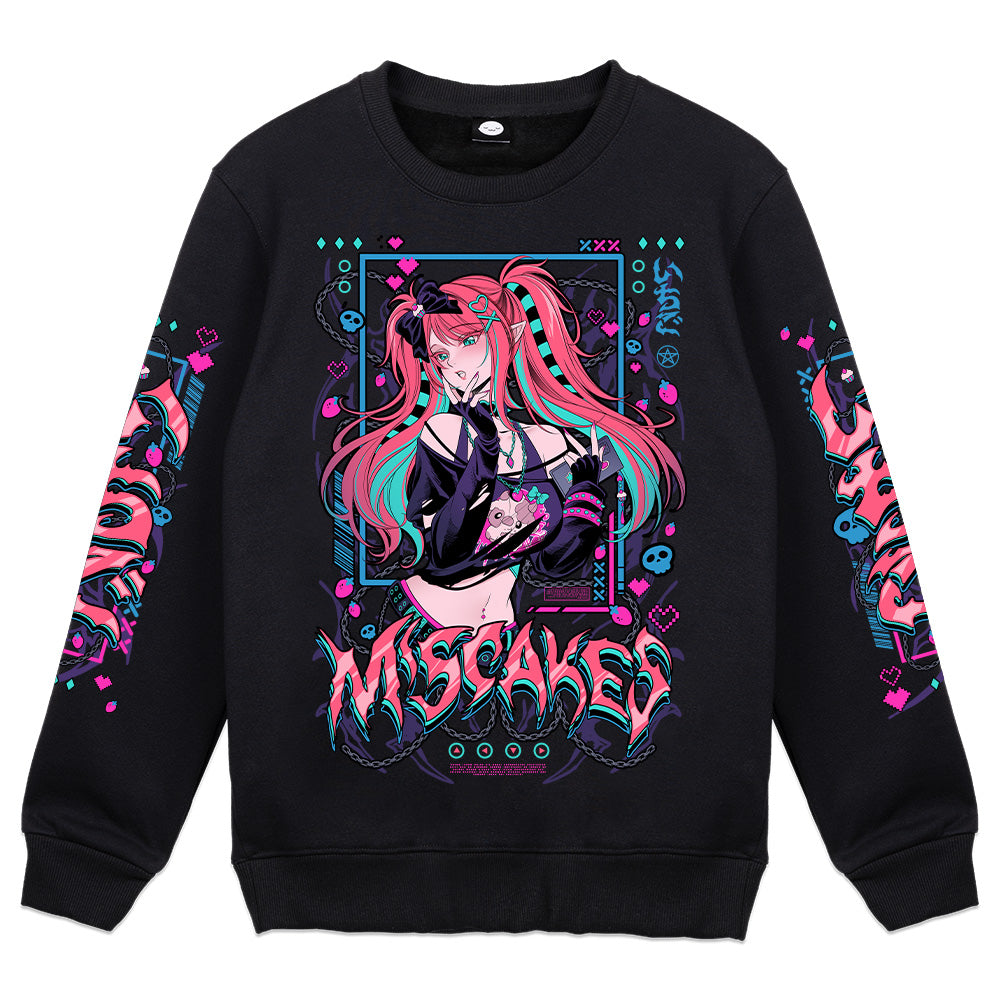 MiscakesVT Punk  Crewneck