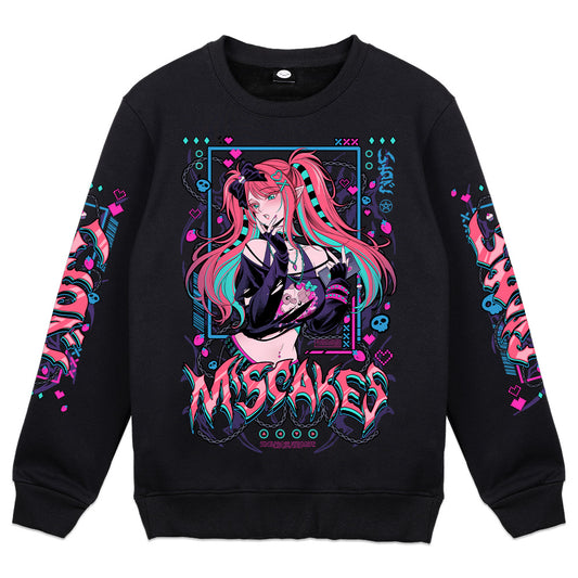 MiscakesVT Punk  Crewneck