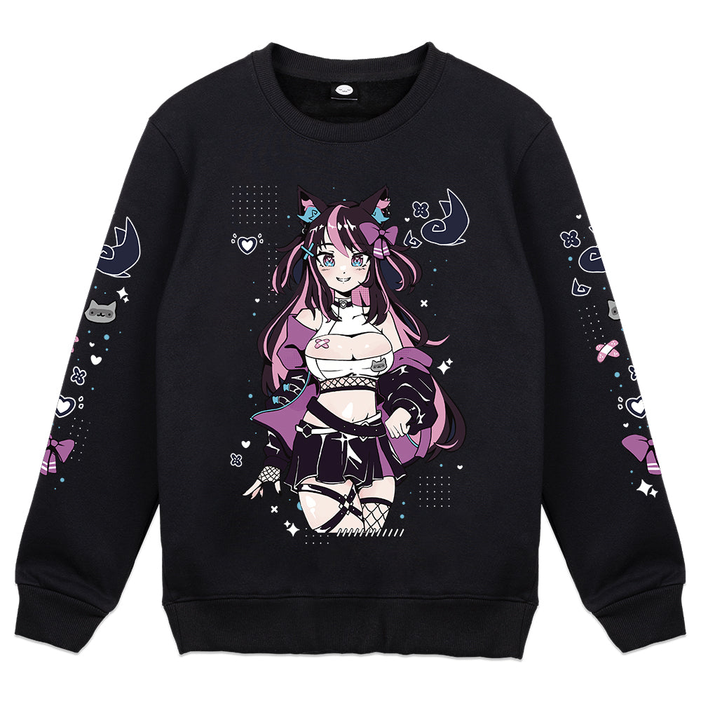 MissPookie Ember Ears Crewneck