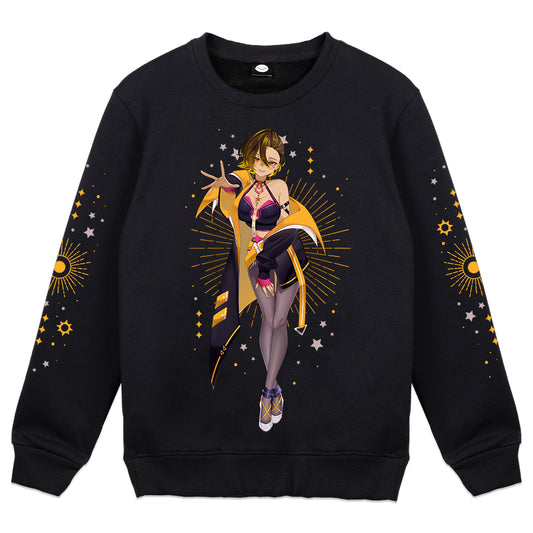 Kazu_Kiseki "Human" Black Crewneck