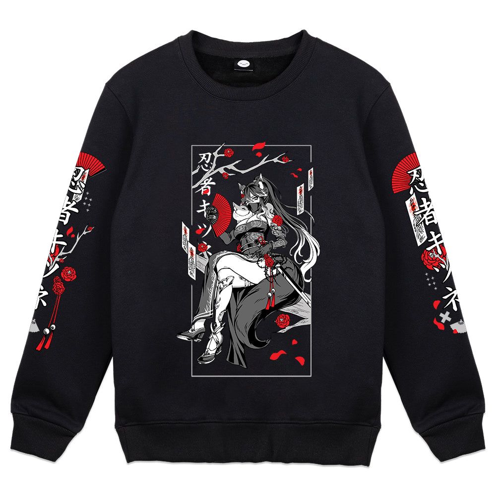 KitsuneNoKokoro Assassin Crewneck