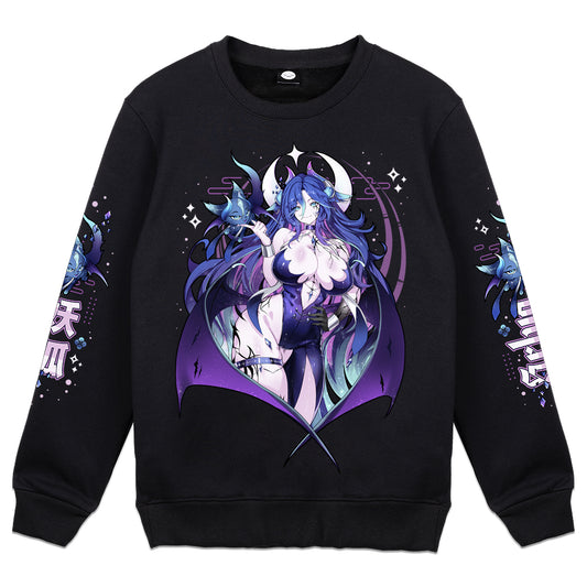 SelyaVT "Demon Fox" Crewneck