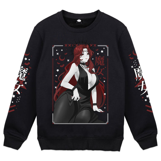 Witchy_Tea_Cup Dark Goddess Crewneck