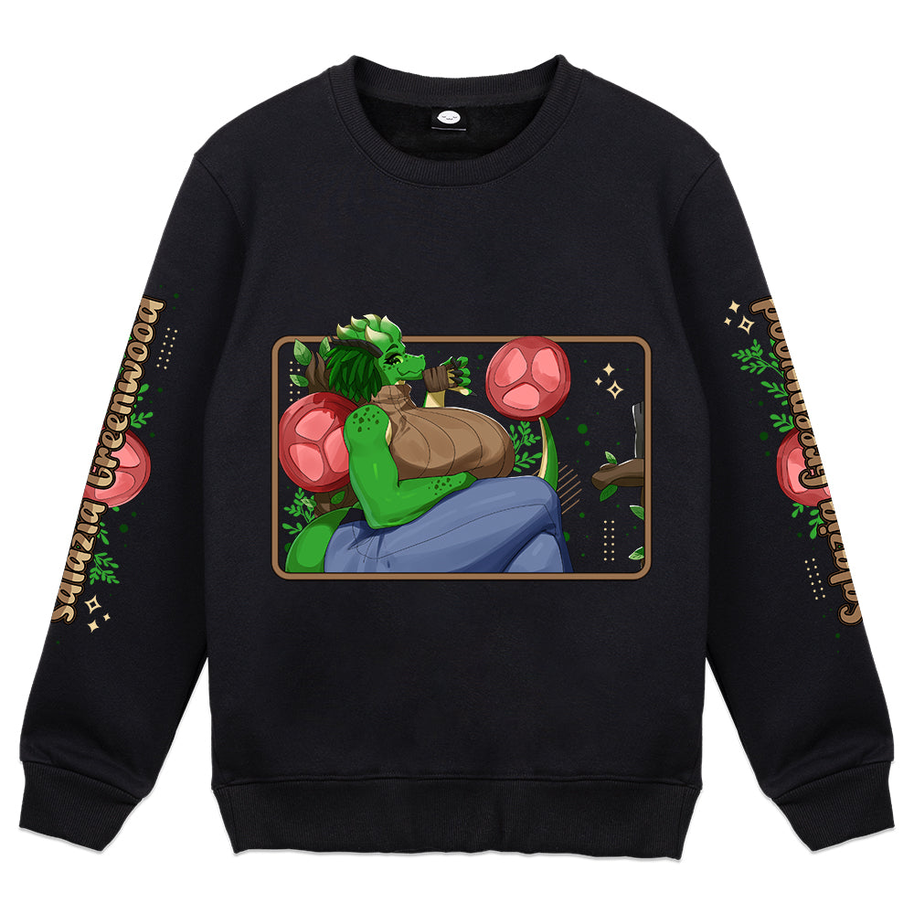 Salazia Greenwood 'Tea Time' Crewneck