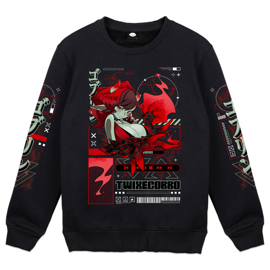 TwixeGobbo "Flaming Hot Gobbo" Crewneck
