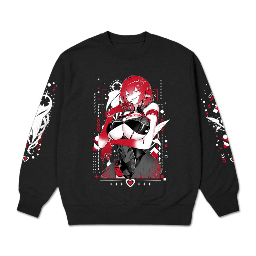 HimikoMio Smug Raven Crewneck