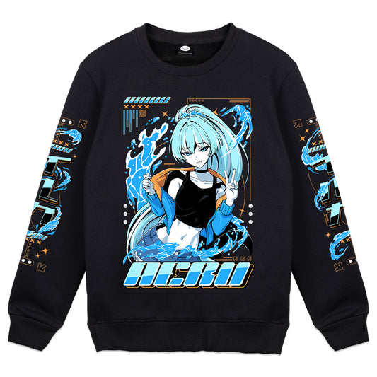 Aeru_Aureus Maui Dolphin Crewneck