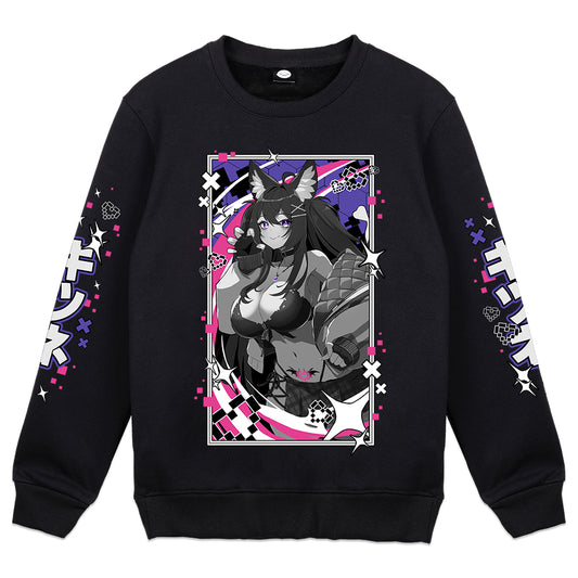 Bakukyo 'Error: Pr0j3ct K1t5un3' Crewneck