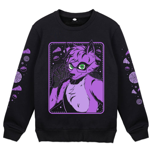 RuffyRaccoon Snack Time Crewneck