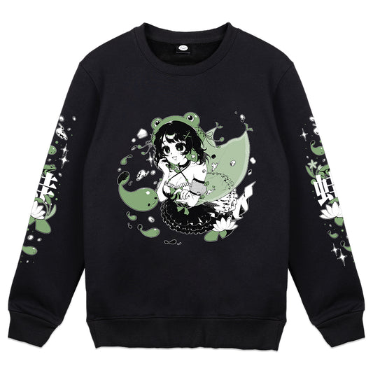 Hina_Kaeru Pond Crewneck