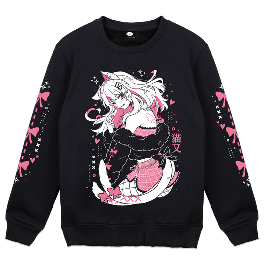 Aeriettie Finger Heart Crewneck