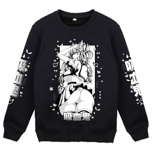 Cupie Noir Crewneck