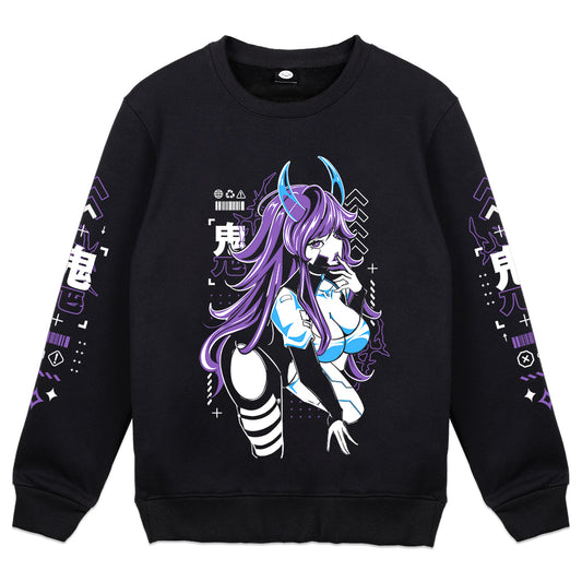 elleewav "The Oni Kiss" Crewneck