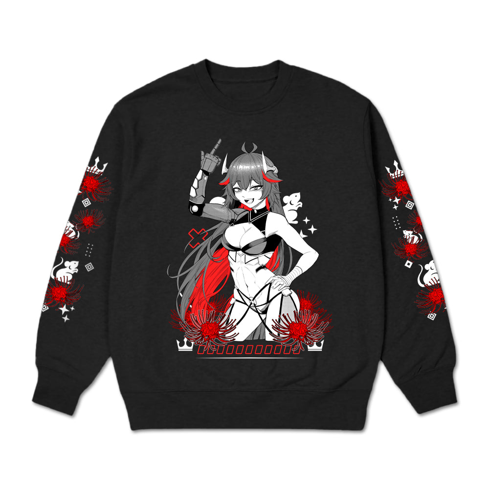 FiFiGoesRee Mecha Rat Queen Crewneck