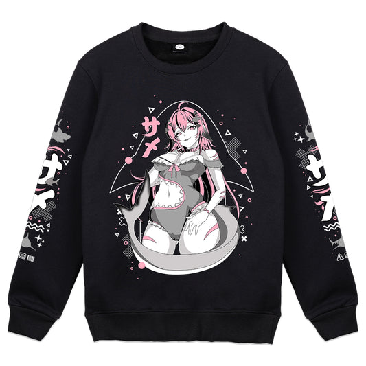 FinnyaVT Shark Bite Crewneck