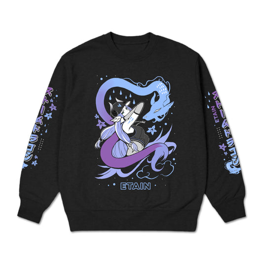 Etain Storm Dragon Crewneck