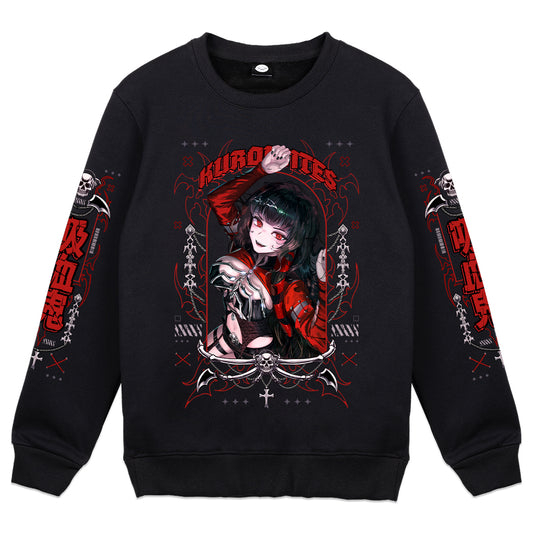 Kurobiites "Sanguine Requiem" Crewneck