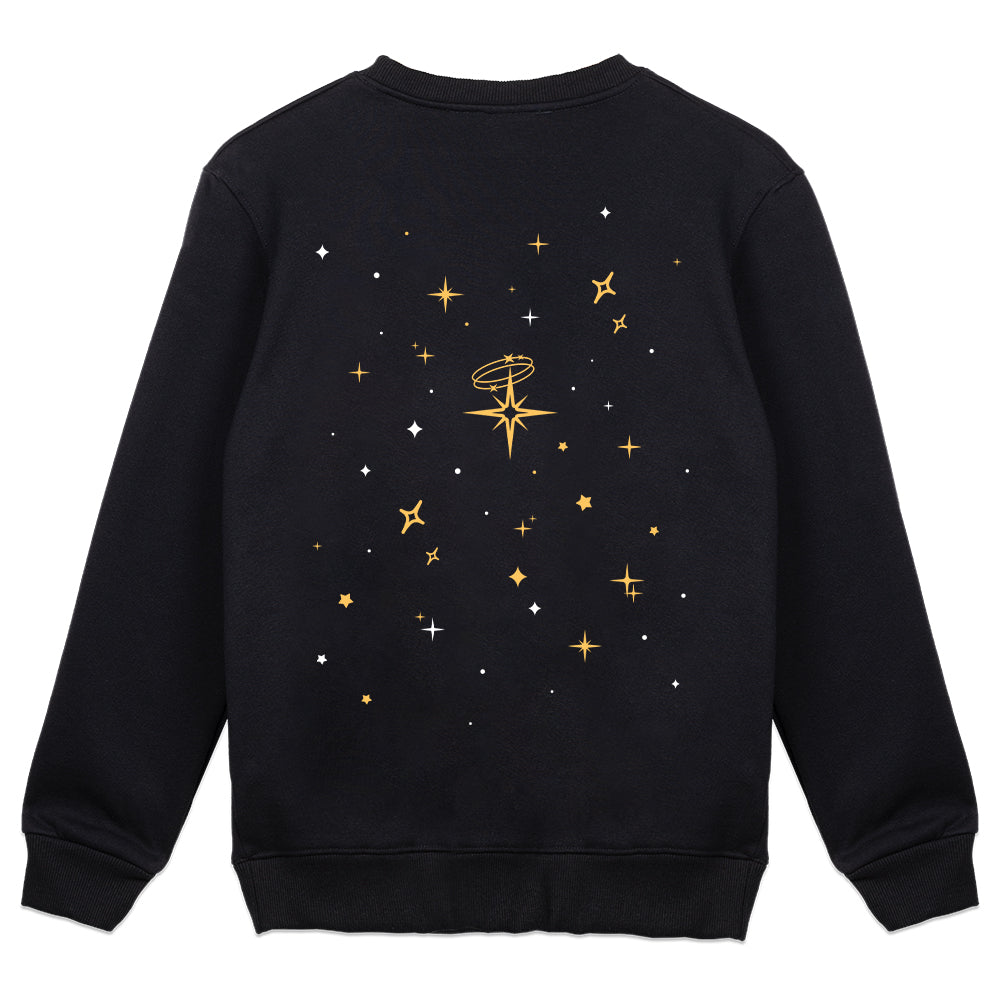 Izomii Suuta "Stars" Crewneck - Black