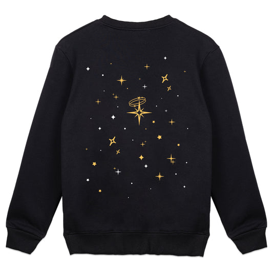 Izomii Suuta "Stars" Crewneck - Black