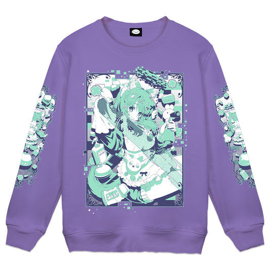 Digiko "Housekeeping V.2" Crewneck - Purple