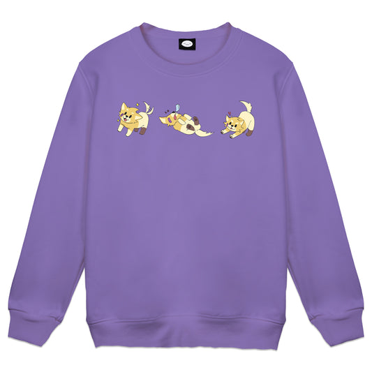 WhiskeyDing0 Playtime Purple Crewneck