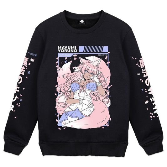 MayumiYoruno Sakura Starlights Crewneck