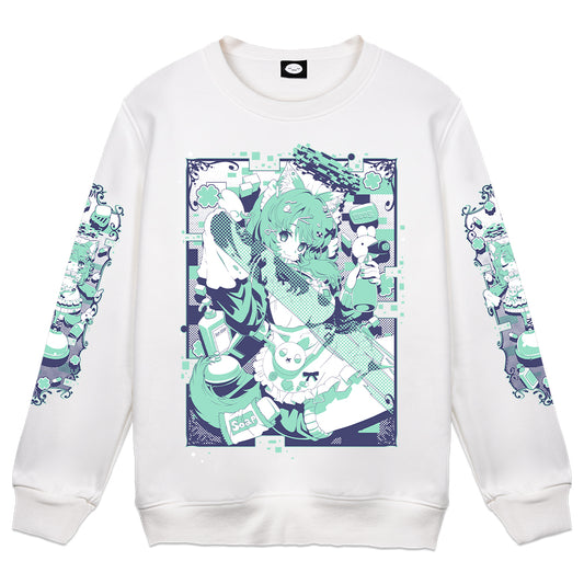 Digiko "Housekeeping V.2" Crewneck - White