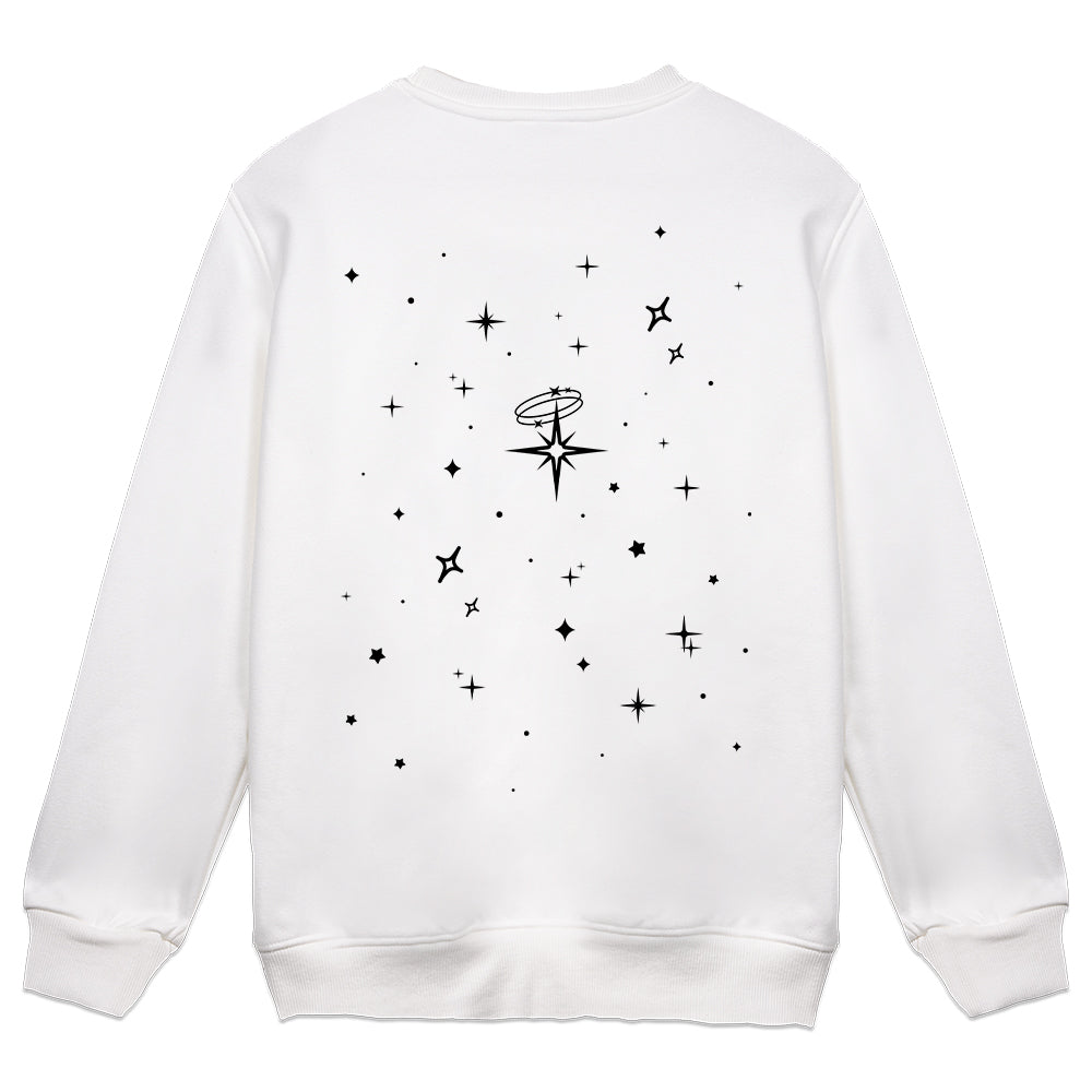 Izomii Suuta "Stars" Crewneck - White