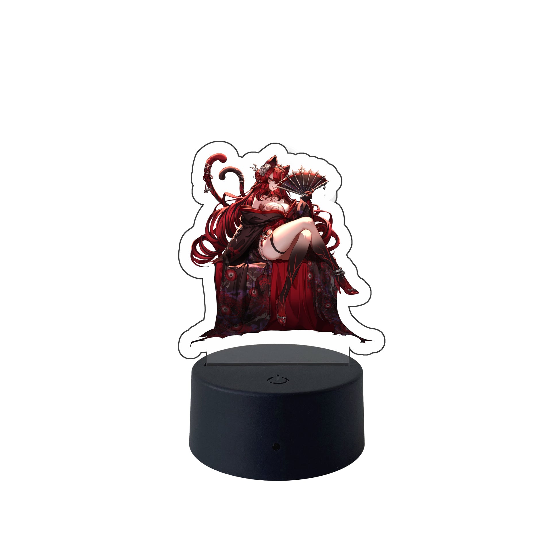 CrimsonBloodCat "Shrine Supplication" LED Desk Lamp