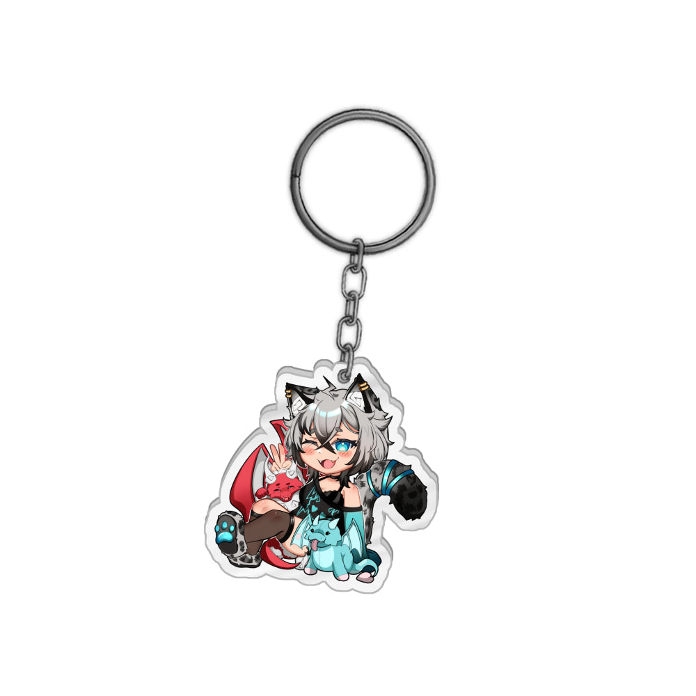 CurryChi_ "Cute Storm Pirate"  Keychain