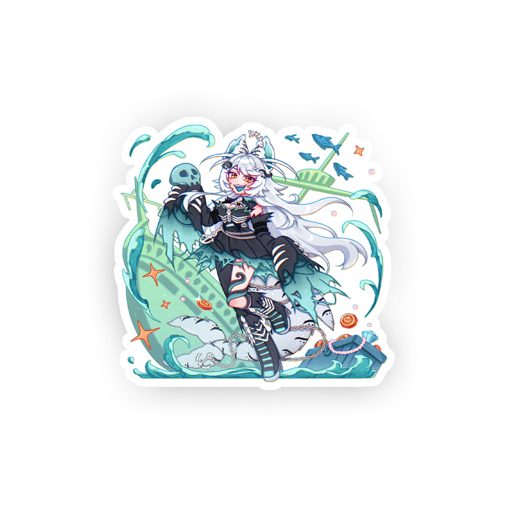 CursedSaiya "Dead Sea" Sticker