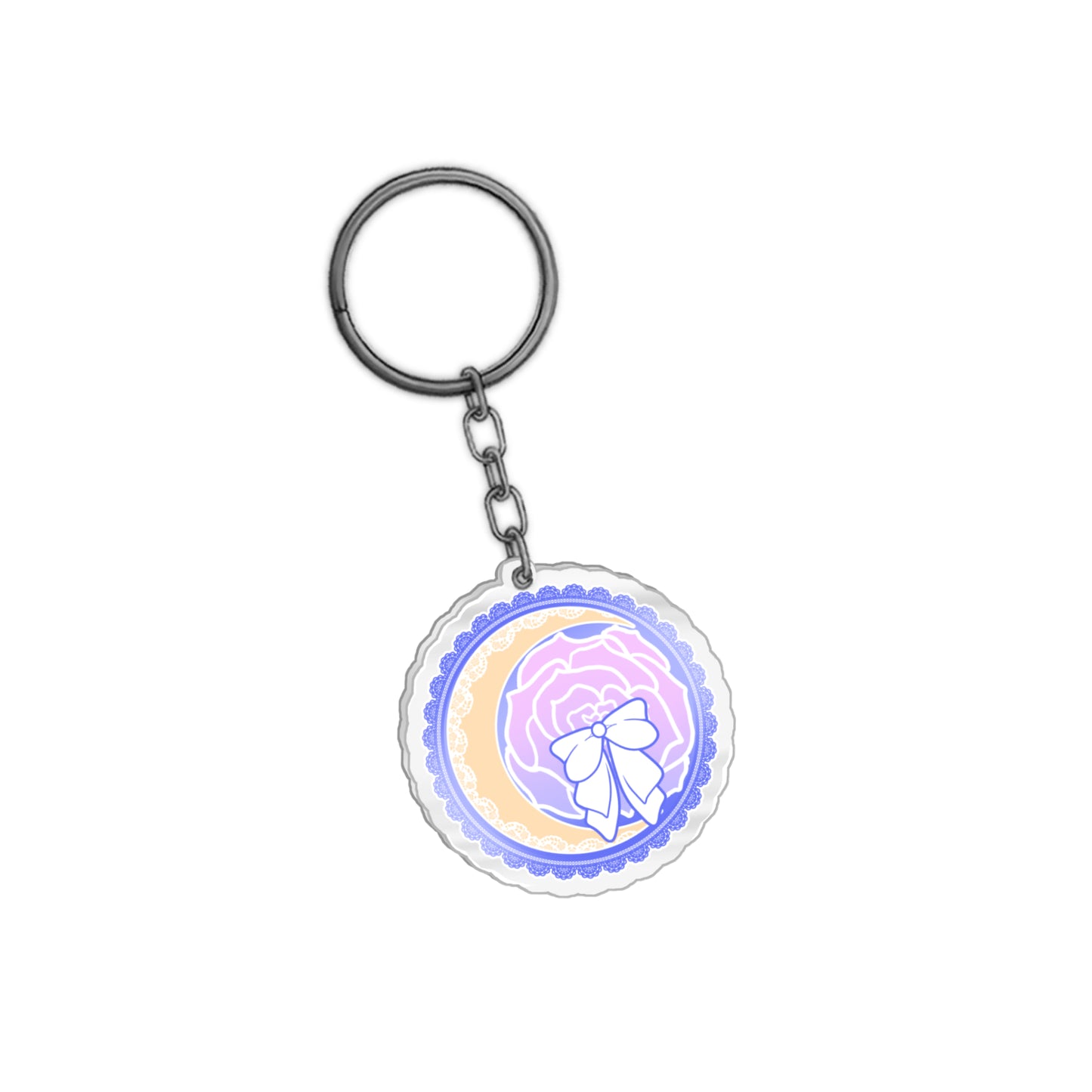 NicholeGoodnight Simple Logo Keychain