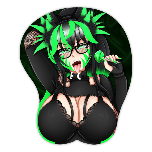 CuteAshhx Fox Girl 3D Mousepad