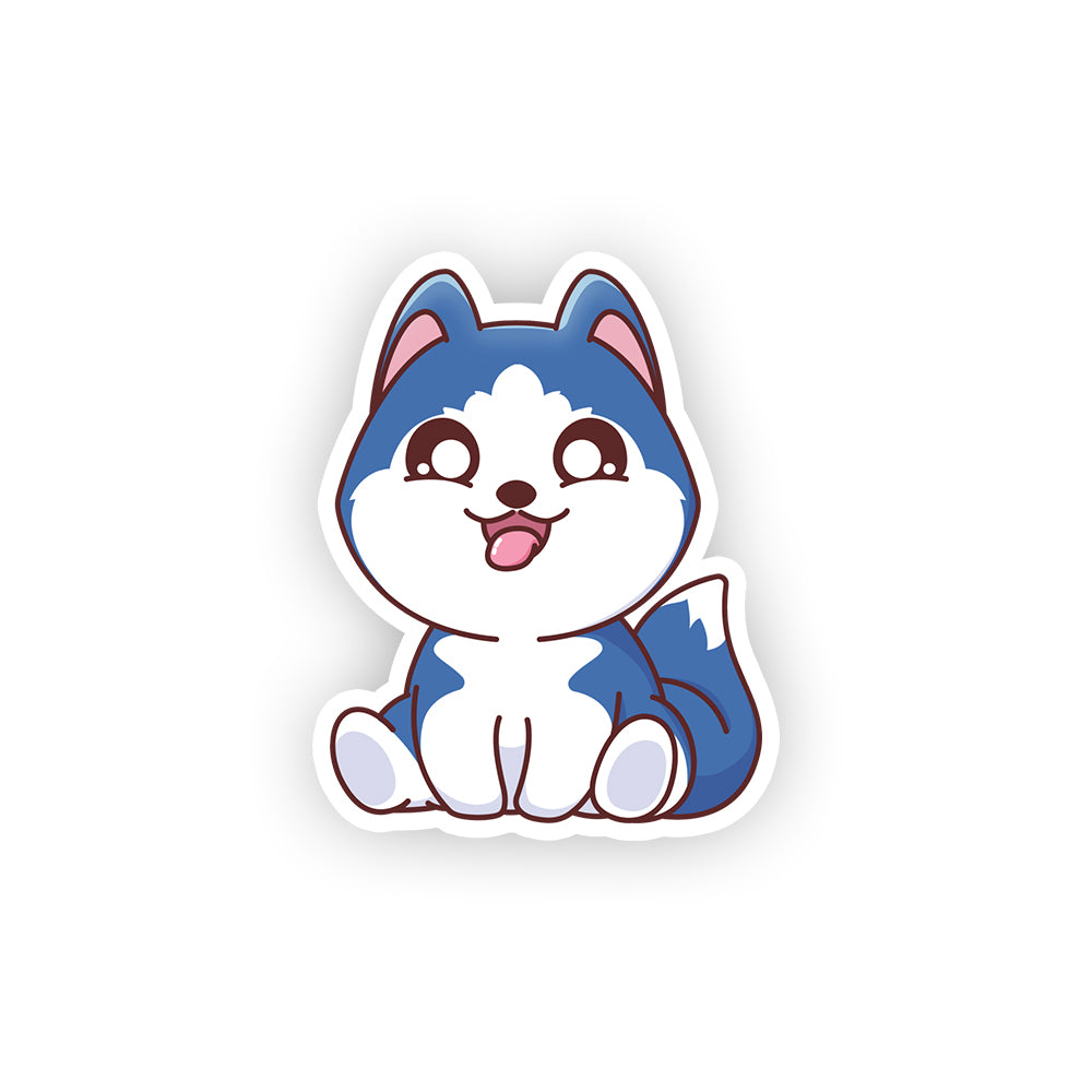 Cyannica "Happy Sit" Sticker