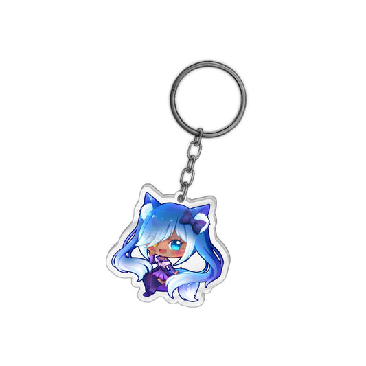 Cyannica "Twin Tails" Keychain