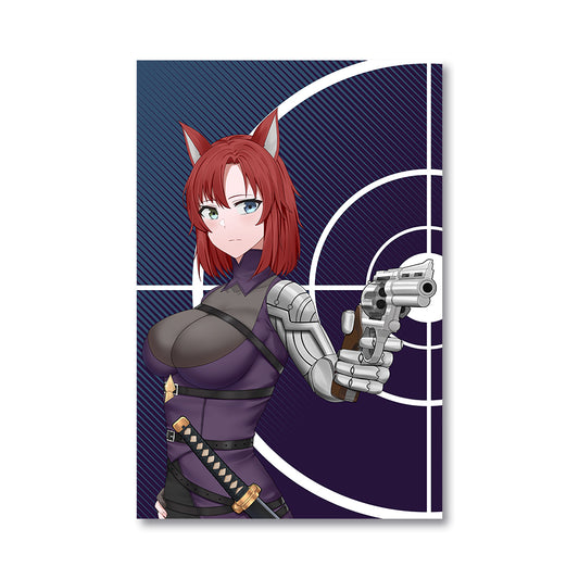 CyberCatVT Aimed Shot Poster