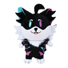 MopMovies Neon Fox Plushie