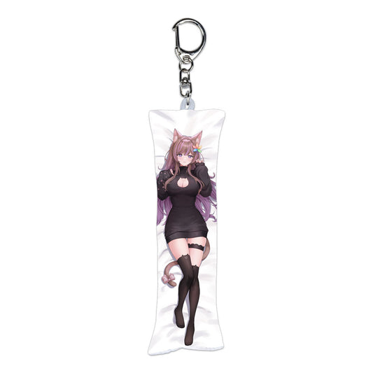 NekoElla Dakimakrua Keychain