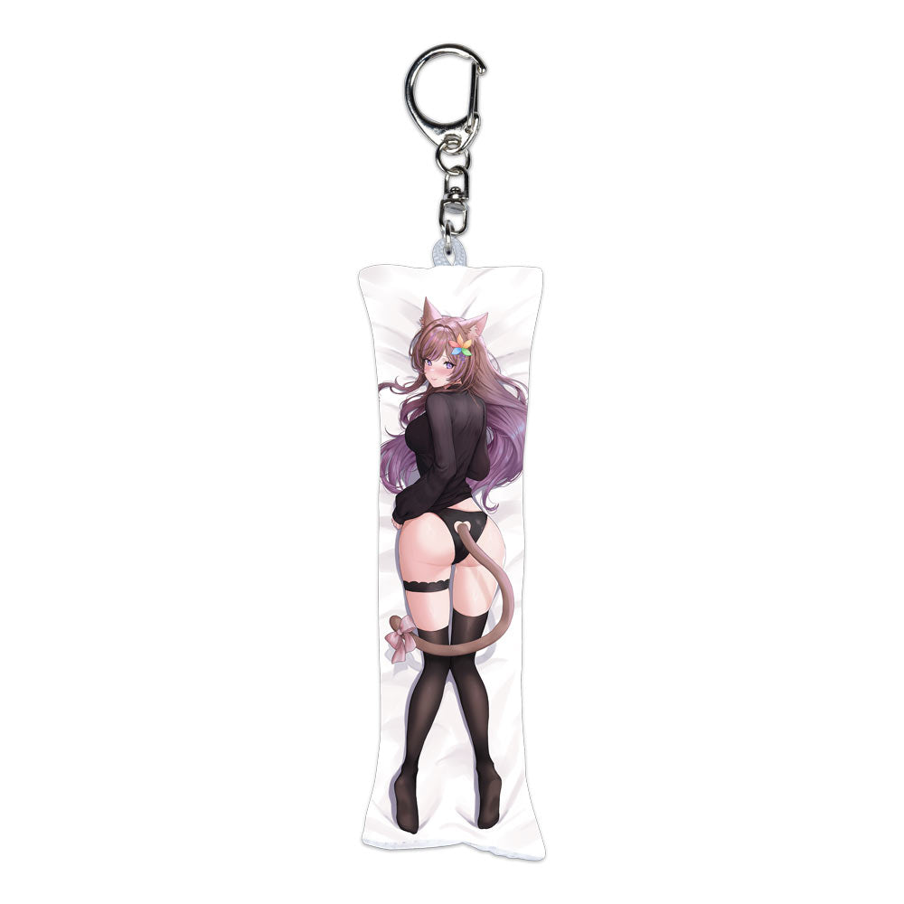 NekoElla Dakimakrua Keychain