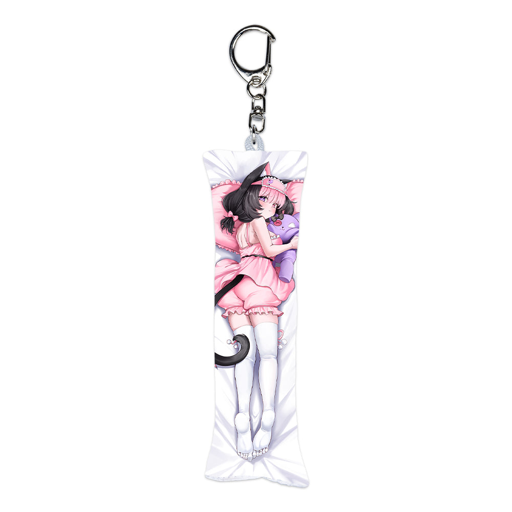 Strawb Dakimakura Keychain