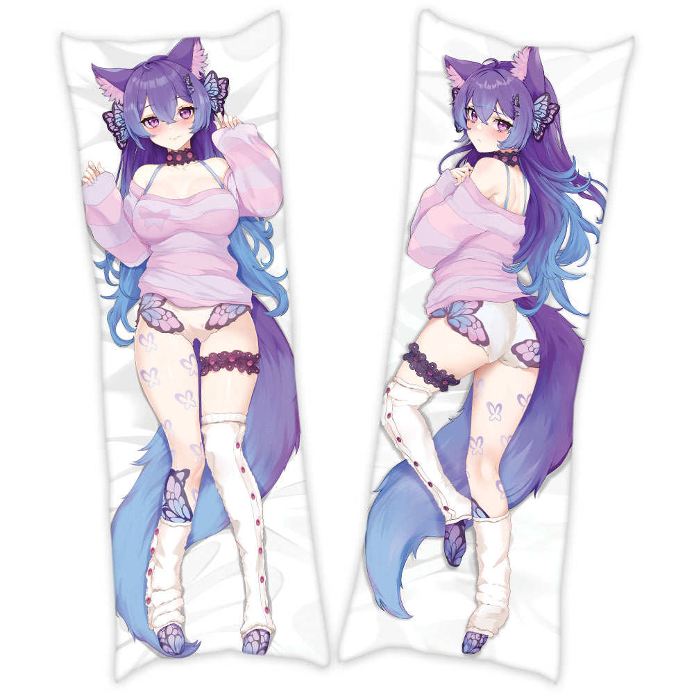 Pristine Butterfly Kitsune Dakimakura