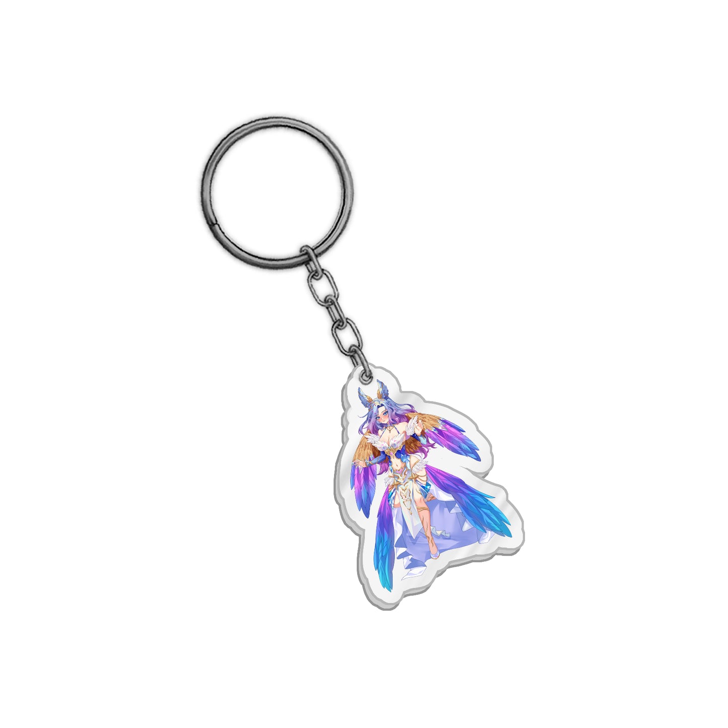 Dani Dawnstar "Owl Goddess Spirit" Acrylic Keychain