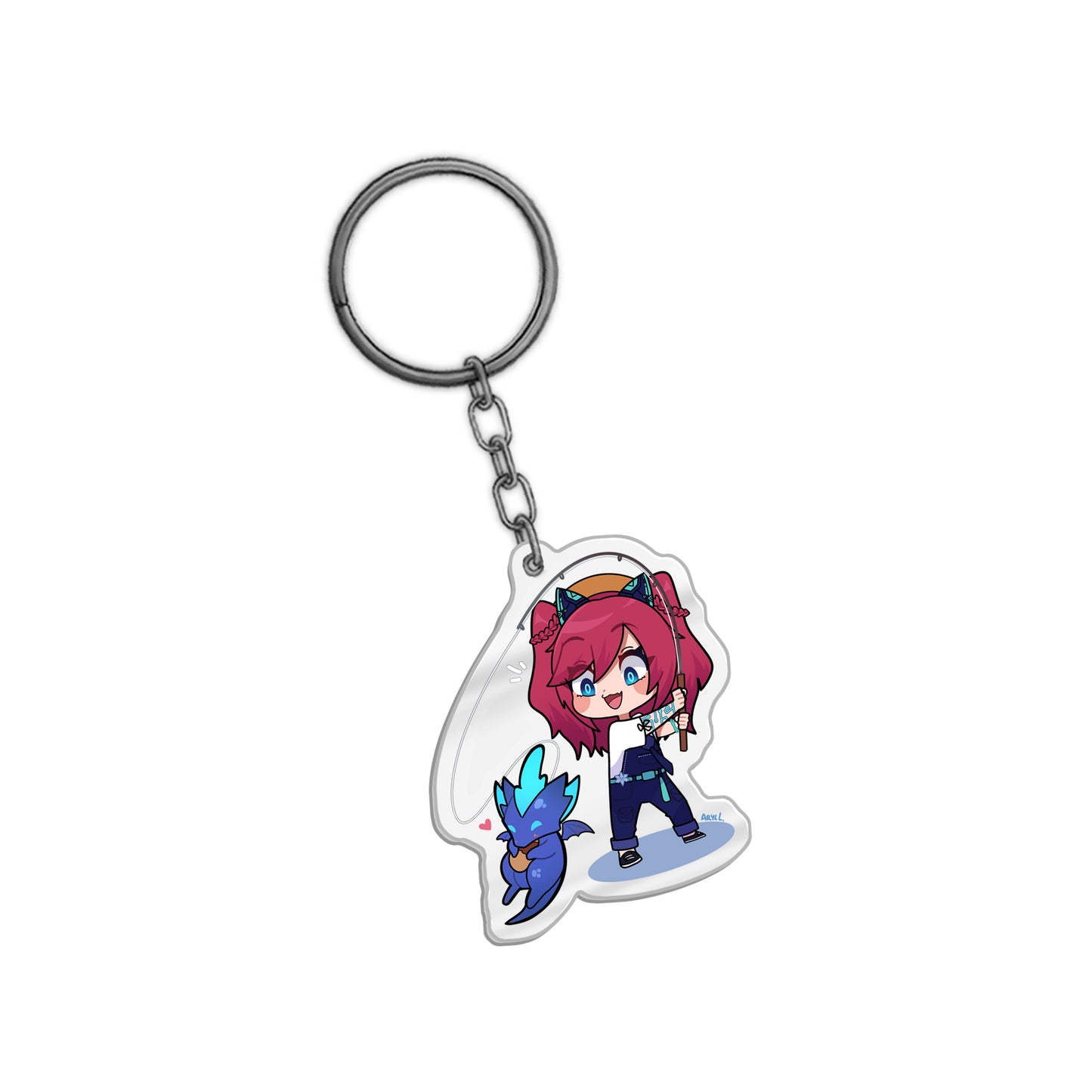 DaphShoo 'Fish' Keychain