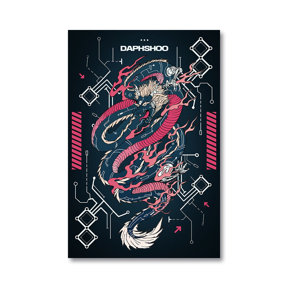 DaphShoo 'Dragon Fusion' Poster