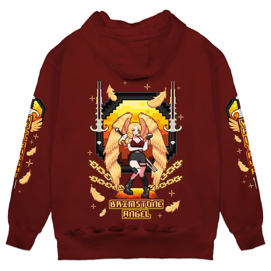 Valtrya Hell Knight Class Dark Red Hoodie (Hero Factory)