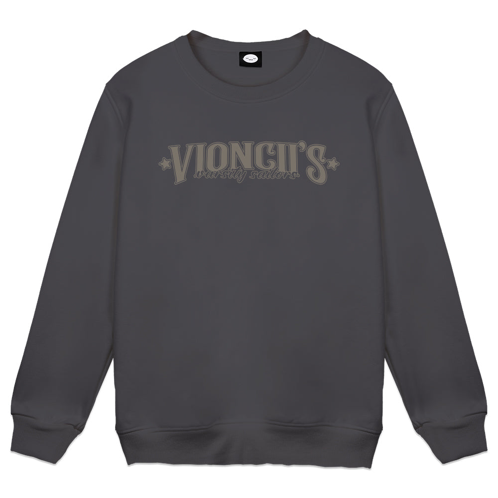 Vioncii Varsity Sailors Crewneck (Grey/Olive) – UwU Market