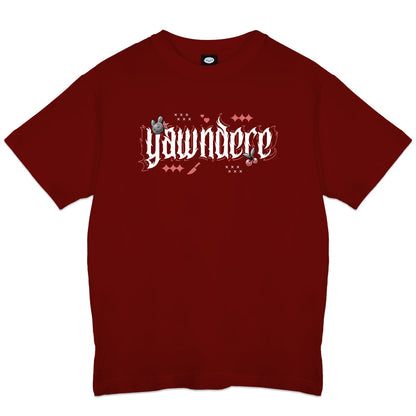 Miyukura Yandere T-Shirt - Dark Red