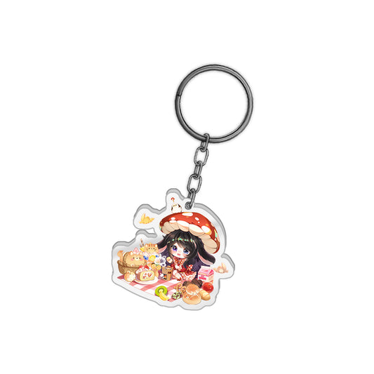 DarlingMori 'Morishroom' Keychain