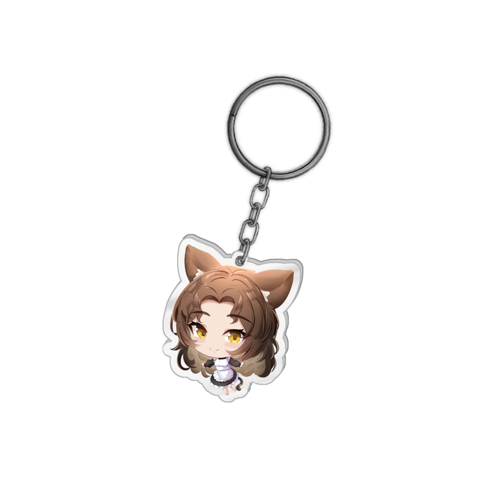 Dee_the_Sphinx Chibi Maid Keychain