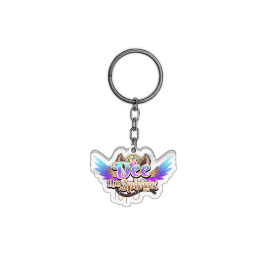 Dee_the_Sphinx Logo Keychain